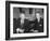 President Eisenhower with British Prime Minister Harold Macmillan in the Oval Office-null-Framed Photo