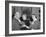 President Eisenhower with Helen Keller and Her Aide Polly Thompson-null-Framed Photo