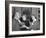 President Eisenhower with Helen Keller and Her Aide Polly Thompson-null-Framed Photo