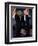 President-Elect Barack Obama and VP Joe Biden after Acceptance Speech, Nov 4, 2008-null-Framed Photographic Print