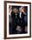 President-Elect Barack Obama and VP Joe Biden after Acceptance Speech, Nov 4, 2008-null-Framed Photographic Print