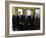 President-Elect Barack Obama is Welcomed by President George W. Bush for a Meeting at White House-null-Framed Photographic Print