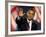 President-Elect Barack Obama Waves after Acceptance Speech, Nov 4, 2008-null-Framed Photographic Print