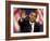 President-Elect Barack Obama Waves after Acceptance Speech, Nov 4, 2008-null-Framed Photographic Print