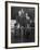 President-Elect Franklin Roosevelt and Wife Eleanor on the Rear Platform of His Special Train Car-null-Framed Photo