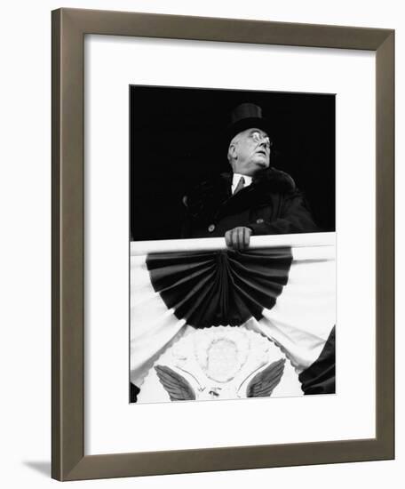 President Franklin D. Roosevelt During His Inauguration-Thomas D^ Mcavoy-Framed Photographic Print