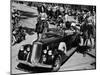 President Franklin D. Roosevelt, in 1936 Pierce Arrow Convertible, in Quebec, Canada, August, 1936-null-Mounted Photo