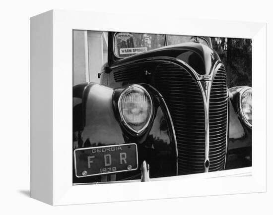 President Franklin Roosevelt's 1938 Ford Sedan-Margaret Bourke-White-Framed Premier Image Canvas