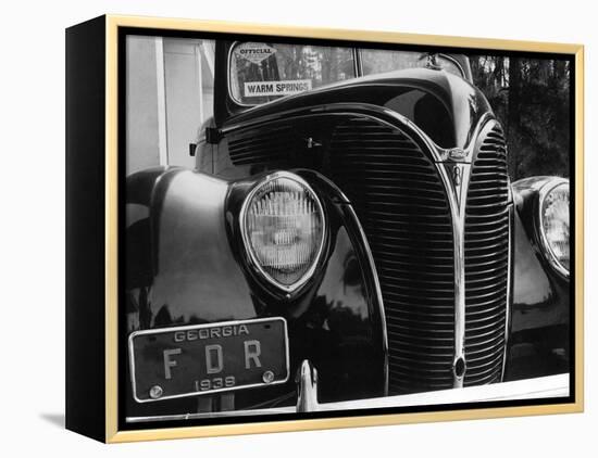 President Franklin Roosevelt's 1938 Ford Sedan-Margaret Bourke-White-Framed Premier Image Canvas