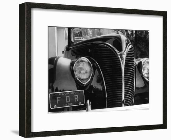 President Franklin Roosevelt's 1938 Ford Sedan-Margaret Bourke-White-Framed Photographic Print