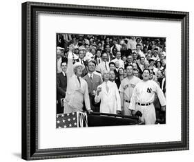 President Franklin Tossed Out the Ball Starting the All-Star Game in Griffith Stadium, Washington-null-Framed Photo