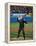 President George W. Bush Throws the Ceremonial First Pitch at Yankee Stadium-null-Framed Stretched Canvas