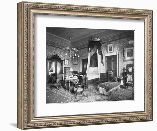 President Harrison's Bedroom at the White House, Washington DC, USA, 1908-null-Framed Giclee Print