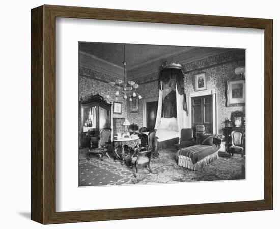 President Harrison's Bedroom at the White House, Washington DC, USA, 1908-null-Framed Giclee Print