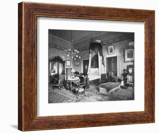 President Harrison's Bedroom at the White House, Washington DC, USA, 1908-null-Framed Giclee Print