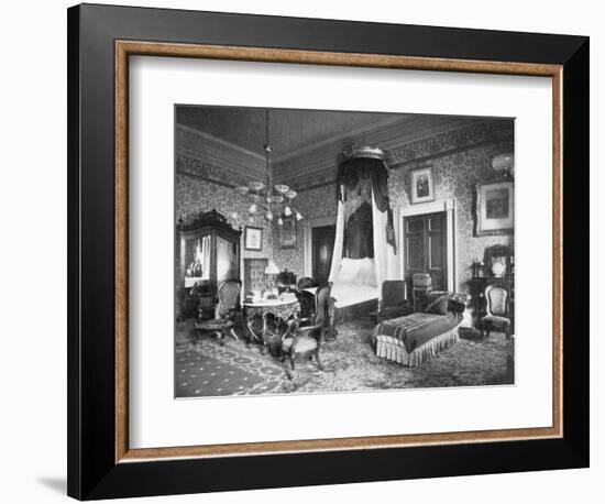 President Harrison's Bedroom at the White House, Washington DC, USA, 1908-null-Framed Giclee Print