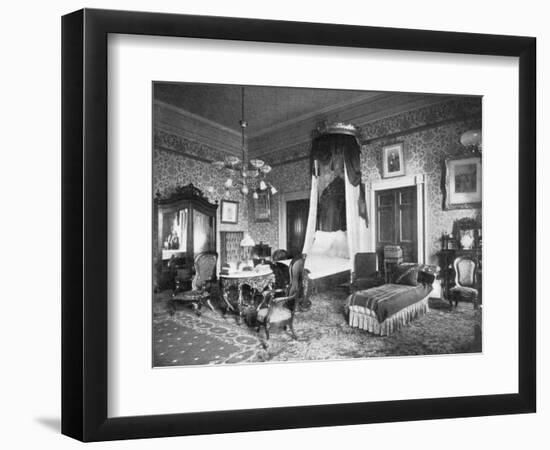 President Harrison's Bedroom at the White House, Washington DC, USA, 1908-null-Framed Giclee Print