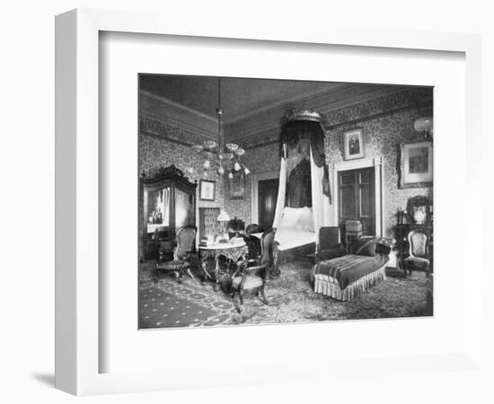 President Harrison's Bedroom at the White House, Washington DC, USA, 1908-null-Framed Giclee Print