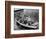 President Harry S. Truman Standing in Rowboat, Fishing with Others-George Skadding-Framed Photographic Print