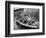 President Harry S. Truman Standing in Rowboat, Fishing with Others-George Skadding-Framed Photographic Print