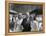 President Harry S. Truman Standing Near a Plane Flanked by Stewardesses-null-Framed Premier Image Canvas