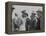 President Harry Truman and General Dwight Eisenhower Enroute to the Potsdam Conference-null-Framed Stretched Canvas