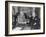 President Harry Truman Confers with British Prime Minister Winston Churchill in the Oval Office-null-Framed Photo