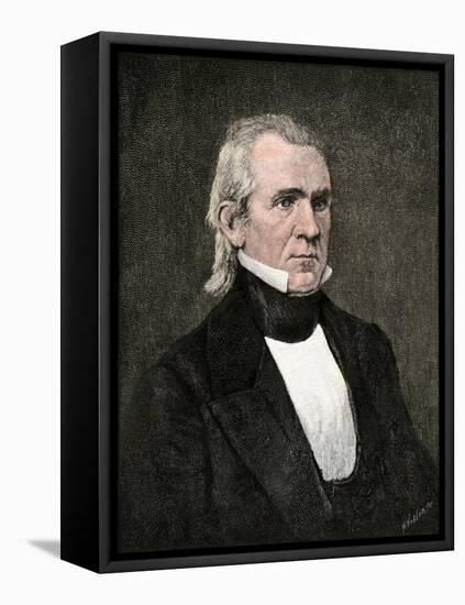 President James K. Polk-null-Framed Premier Image Canvas