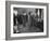 President John F. Kennedy and R. Sargent Shriver Greeting People at White House-null-Framed Photographic Print