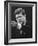 President John F. Kennedy During Press Conference-Joe Scherschel-Framed Photographic Print