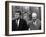 President John F. Kennedy Meeting with Former President Dwight Eisenhower at Camp David-Ed Clark-Framed Photographic Print