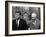 President John F. Kennedy Meeting with Former President Dwight Eisenhower at Camp David-Ed Clark-Framed Photographic Print