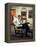 President John F. Kennedy Sitting in Rocking Chair in His White House Office-Paul Schutzer-Framed Premier Image Canvas