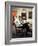 President John F. Kennedy Sitting in Rocking Chair in His White House Office-Paul Schutzer-Framed Photographic Print