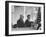 President John F. Kennedy Stands at His Inauguration Ceremonies with His Father Joseph P. Kennedy-Joe Scherschel-Framed Photographic Print