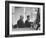 President John F. Kennedy Stands at His Inauguration Ceremonies with His Father Joseph P. Kennedy-Joe Scherschel-Framed Photographic Print