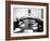 President John Kennedy Meets with His Cabinet-null-Framed Photo