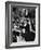 President John Kennedy Next to His Wife Jacqueline Overlooking Crowd Attending His Inaugural Ball-Paul Schutzer-Framed Photographic Print