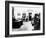 President John Kennedy Television Address on Civil Rights-null-Framed Photo