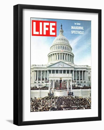 President Johnson's Inaugural, January 29, 1965-John Dominis-Framed Photographic Print