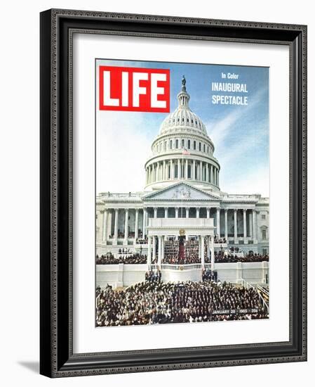 President Johnson's Inaugural, January 29, 1965-John Dominis-Framed Photographic Print