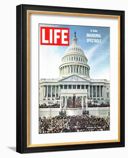 President Johnson's Inaugural, January 29, 1965-John Dominis-Framed Photographic Print