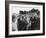 President Kennedy Greets Peace Corps Volunteers on the White House South Lawn-Stocktrek Images-Framed Photographic Print