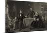 President Lincoln with His Family-Science Source-Mounted Giclee Print