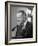 President Lyndon B. Johnson at Press Conference-null-Framed Photographic Print