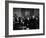 President Lyndon Johnson, Watched by Martin Luther King, Jr. Signing Civil Rights Act, July 2, 1964-null-Framed Photo