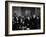 President Lyndon Johnson, Watched by Martin Luther King, Jr. Signing Civil Rights Act, July 2, 1964-null-Framed Photo