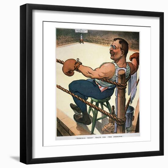 President Nomination, 1904-Joseph Keppler-Framed Giclee Print