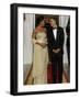 President Obama and First Lady before Welcoming India's Prime Minister and His Wife to State Dinner-null-Framed Photographic Print