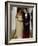 President Obama and First Lady before Welcoming India's Prime Minister and His Wife to State Dinner-null-Framed Photographic Print